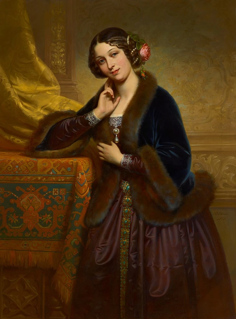 Ritratto della Principessa Giulia del Liechtenstein, nata contessa Potocki - Muzeum Narodowe, Varsavia